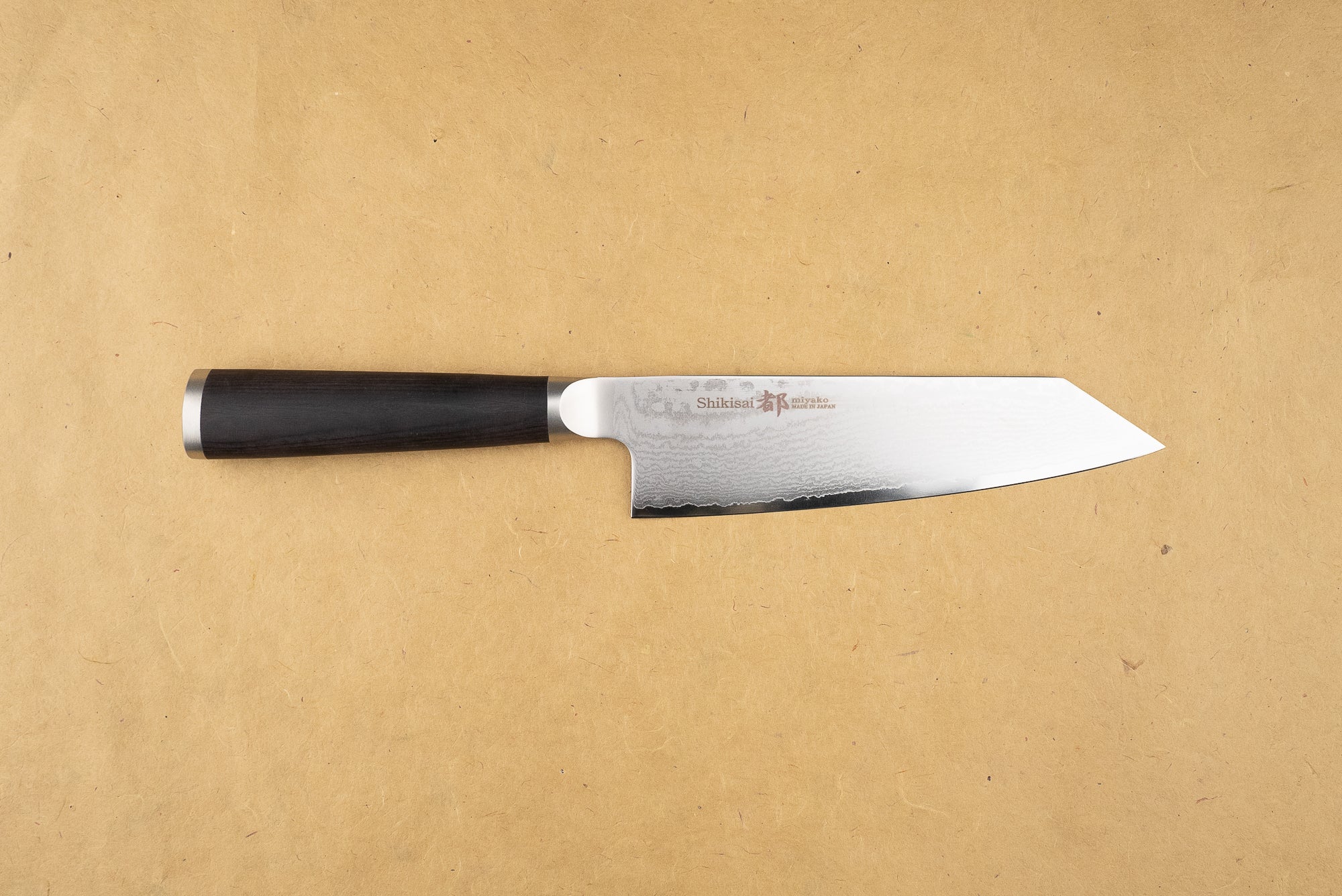 Shizu Hamono Shikisai Miyako Bunka 170mm Japanese Chef Knife - High Carbon Stainless Steel Blade for Precision Slicing, Dicing & Chopping in Professional Kitchens & Home Cooking