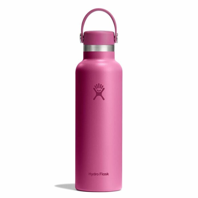 21oz Standard Mouth Water Bottle - BPA Free, Leak Proof, Durable Stainless Steel for Gym, Hiking & Outdoor Activities