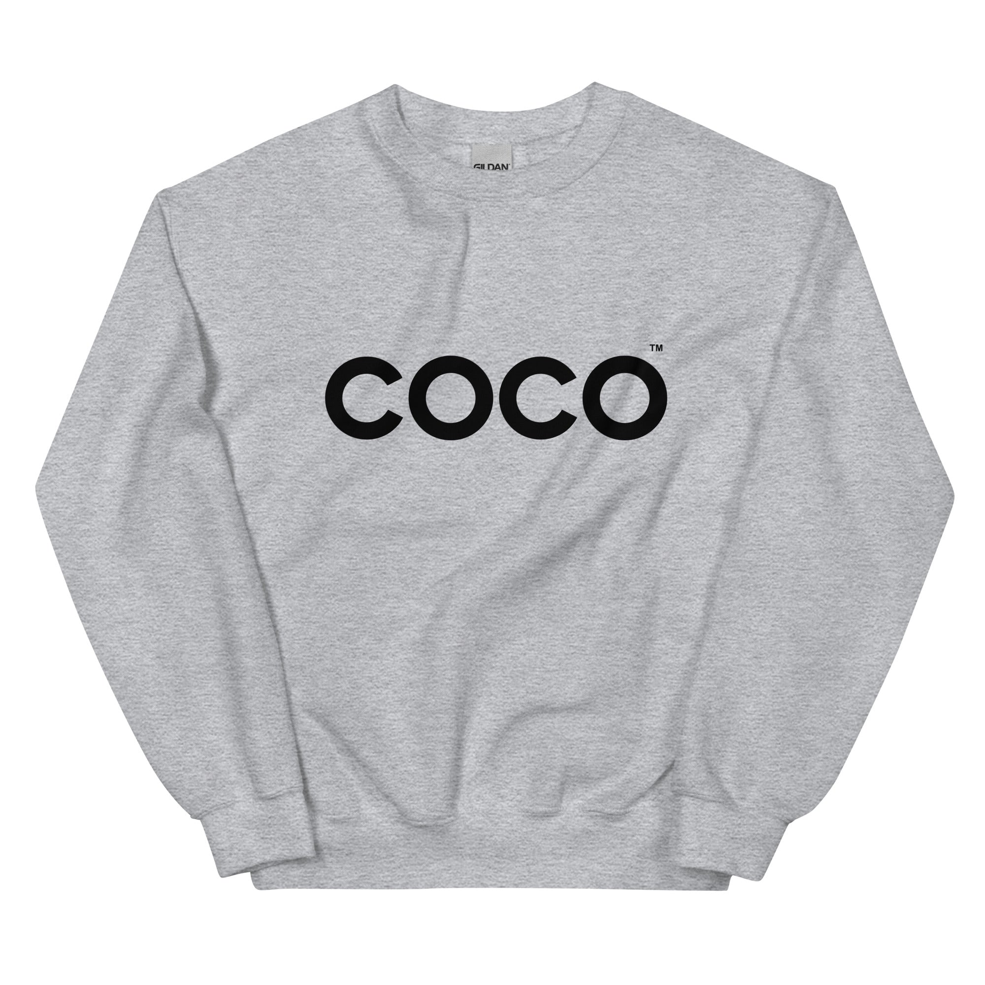 COCO Unisex Sweatshirt - Soft Cotton Pullover Hoodie for Men & Women | Casual Streetwear, Loungewear & Outdoor Activities