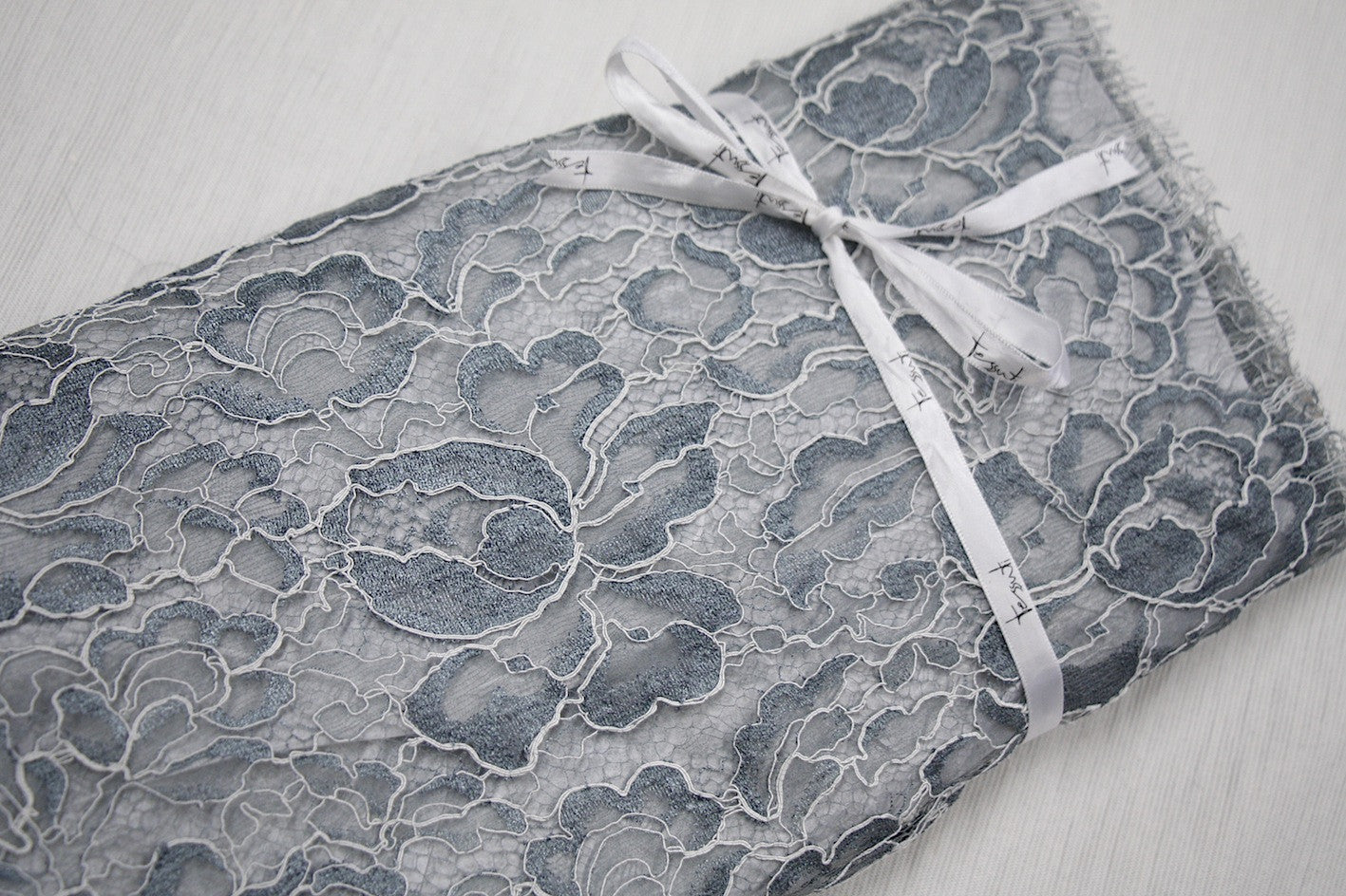 Claudette Elegant Corded Lace Trim - Perfect for Wedding Dresses, Evening Gowns & Special Occasion Attire