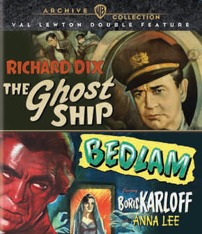 Ghost Ship & Bedlam Blu-ray Double Feature - Horror Movie Collection | Scary Films for Halloween & Movie Nights