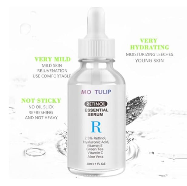 ZeroLuxury Advanced Retinol Serum for Face - Anti-Aging Wrinkle Treatment & Skin Renewal - 30ml for Smoother, Younger-Looking Skin - Perfect for Nighttime Skincare Routine & Daily Anti-Aging Regimen