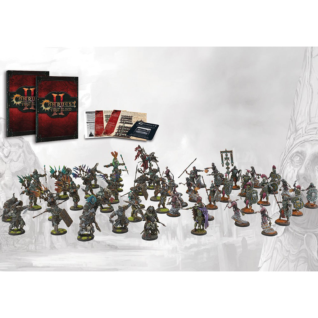 Conquest First Blood Two-Player Starter Set - Strategy Board Game for Beginners | Perfect for Game Nights & Family Gatherings