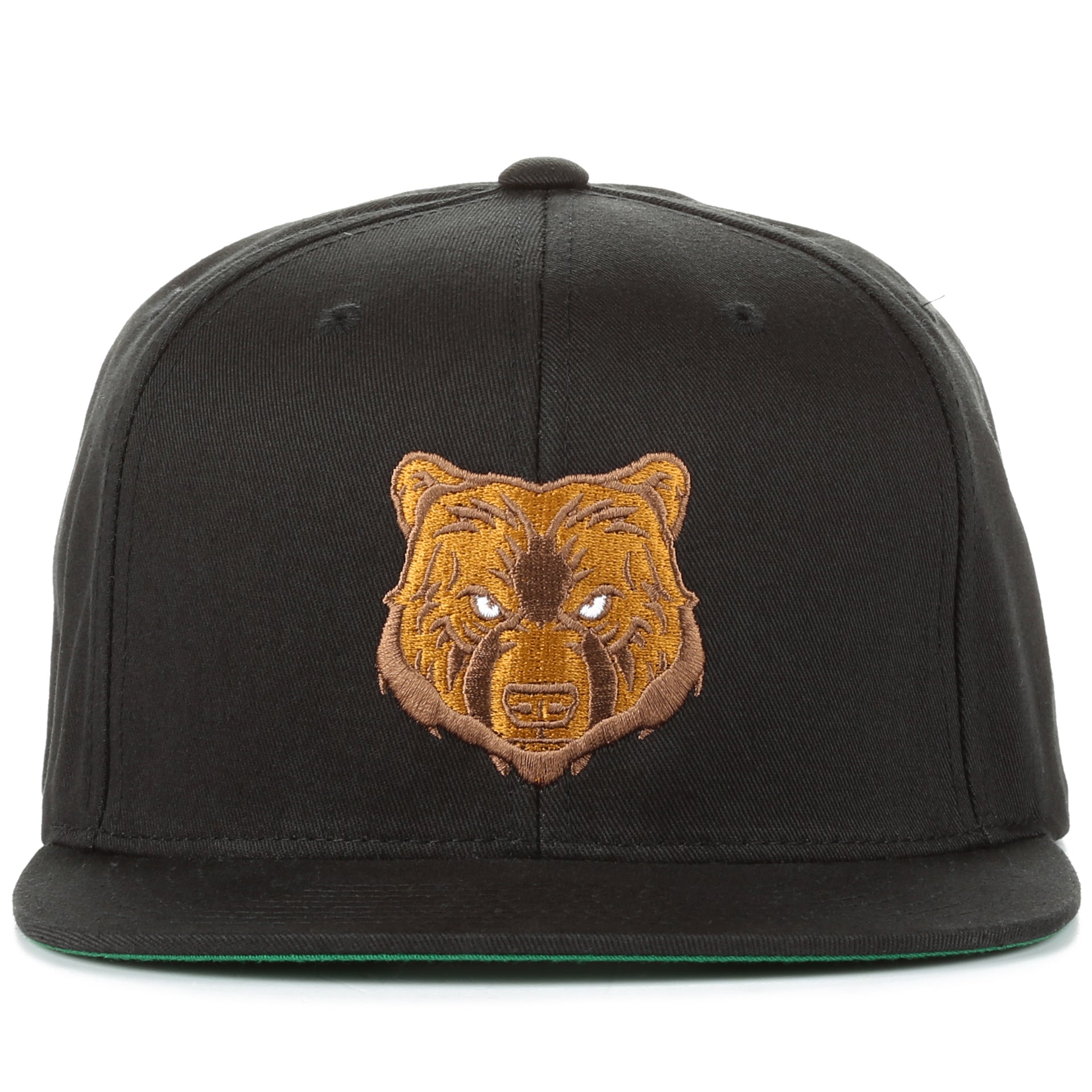 Grizzly Park Visitor Snapback Hat - Black | Adjustable Baseball Cap for Outdoor Adventures & Casual Wear