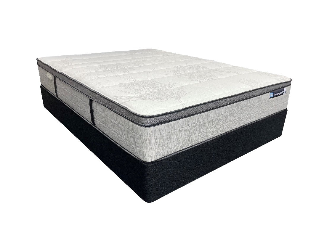 Sealy Posturepedic Firm Mattress - Queen Size Orthopedic Support for Back Pain Relief - Perfect for Side, Back & Stomach Sleepers - Bedroom, Guest Room & Apartment Use