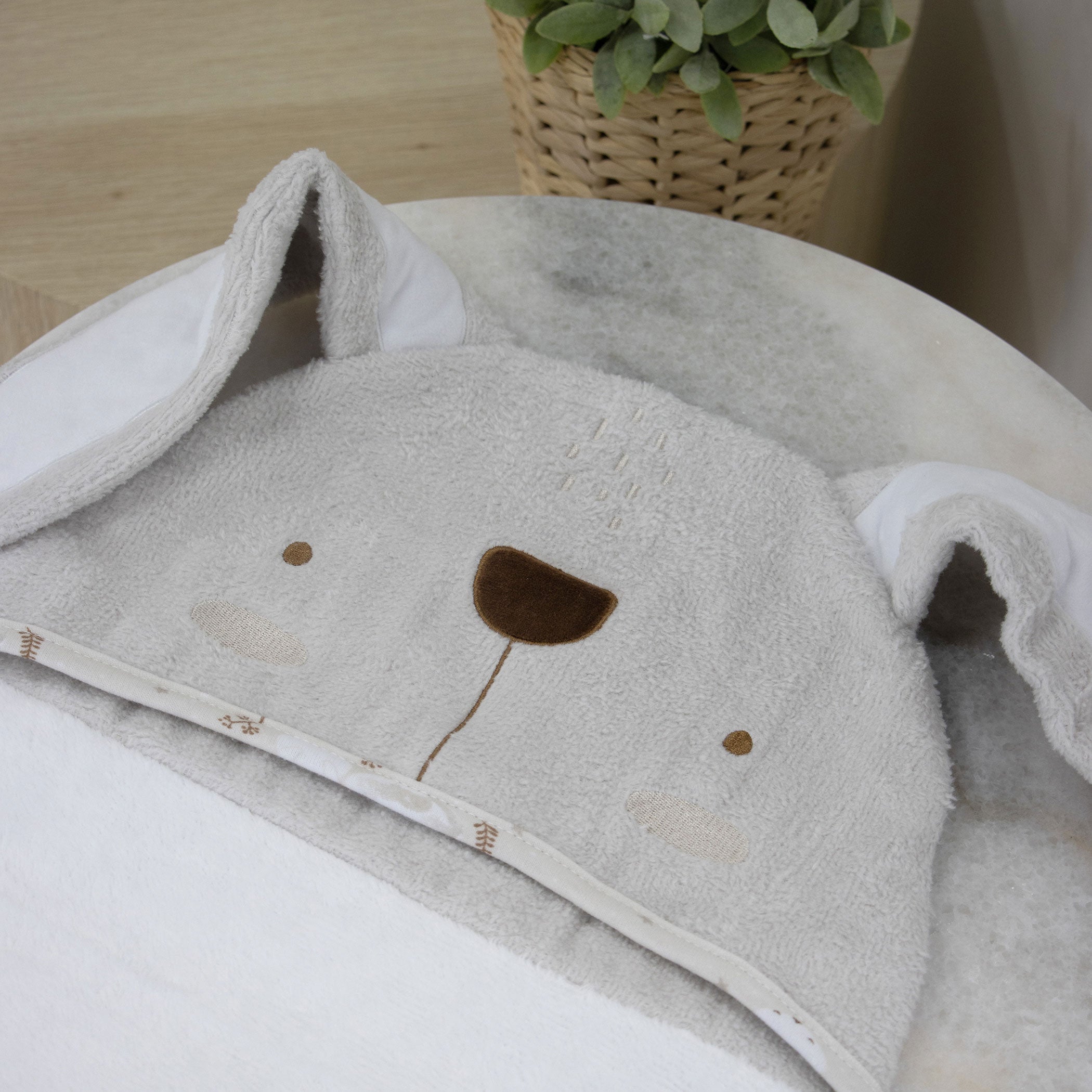 Bunny Dreams Hooded Bath Towel for Kids - Soft & Absorbent Bunny-Themed Bathrobe with Ears - Perfect for Bath Time, Swimming, and Cozy Lounging