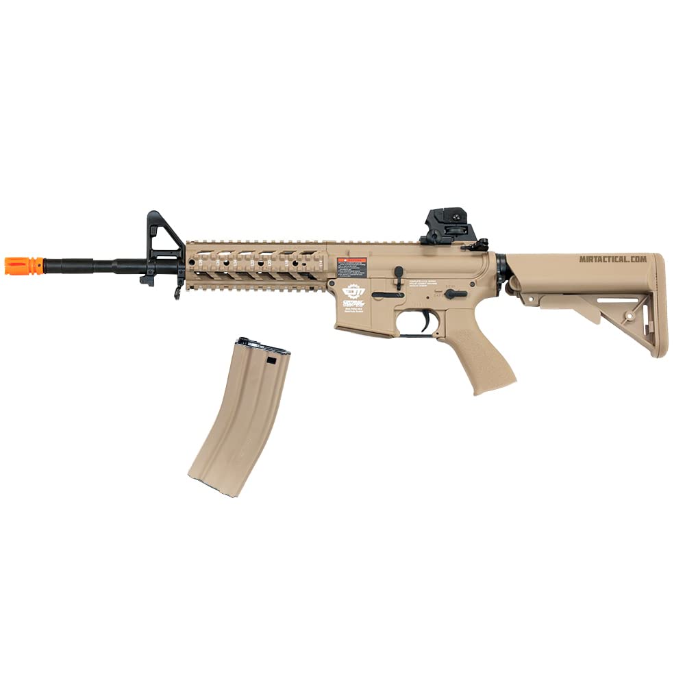 G&G Combat Machine 16 Raider-L Airsoft Rifle with Battery & Charger Combo - Perfect for Outdoor Skirmishes, Tactical Training & Milsim Events