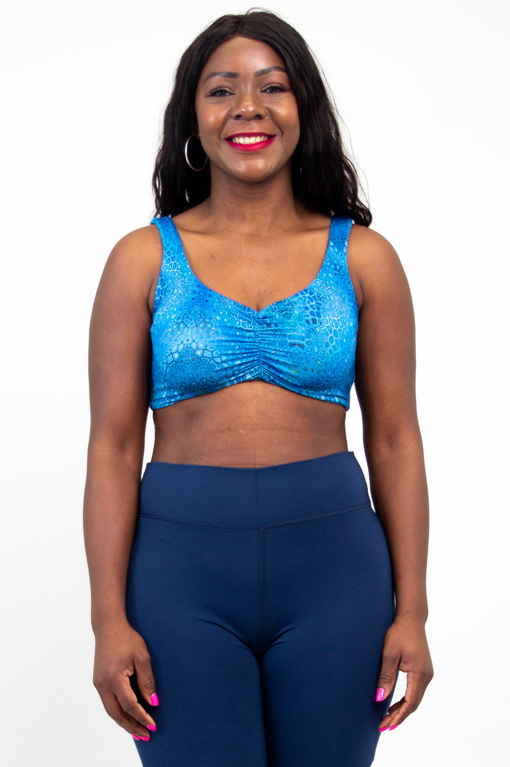 Premium Bamboo Clipper Top with Shimmy Design - Stylish & Comfortable for Yoga, Beach, and Summer Outfits