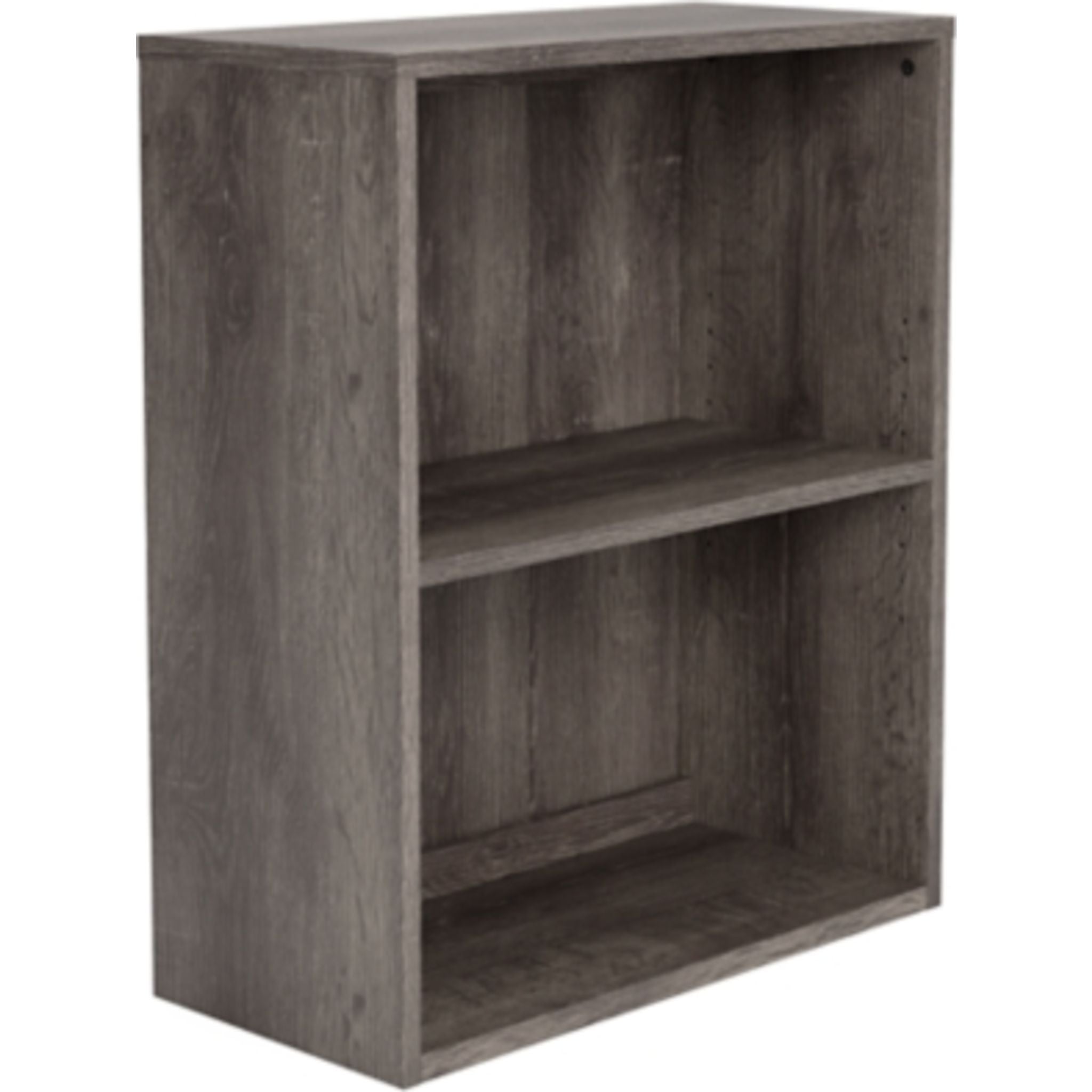 Arlenbry 5-Shelf Bookcase in Gray - Modern Bookshelf for Living Room, Bedroom & Office Storage