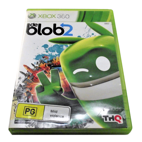 De Blob 2 for XBOX 360 (PAL Version) - Pre-Owned Video Game | Fun Family Entertainment & Stress Relief