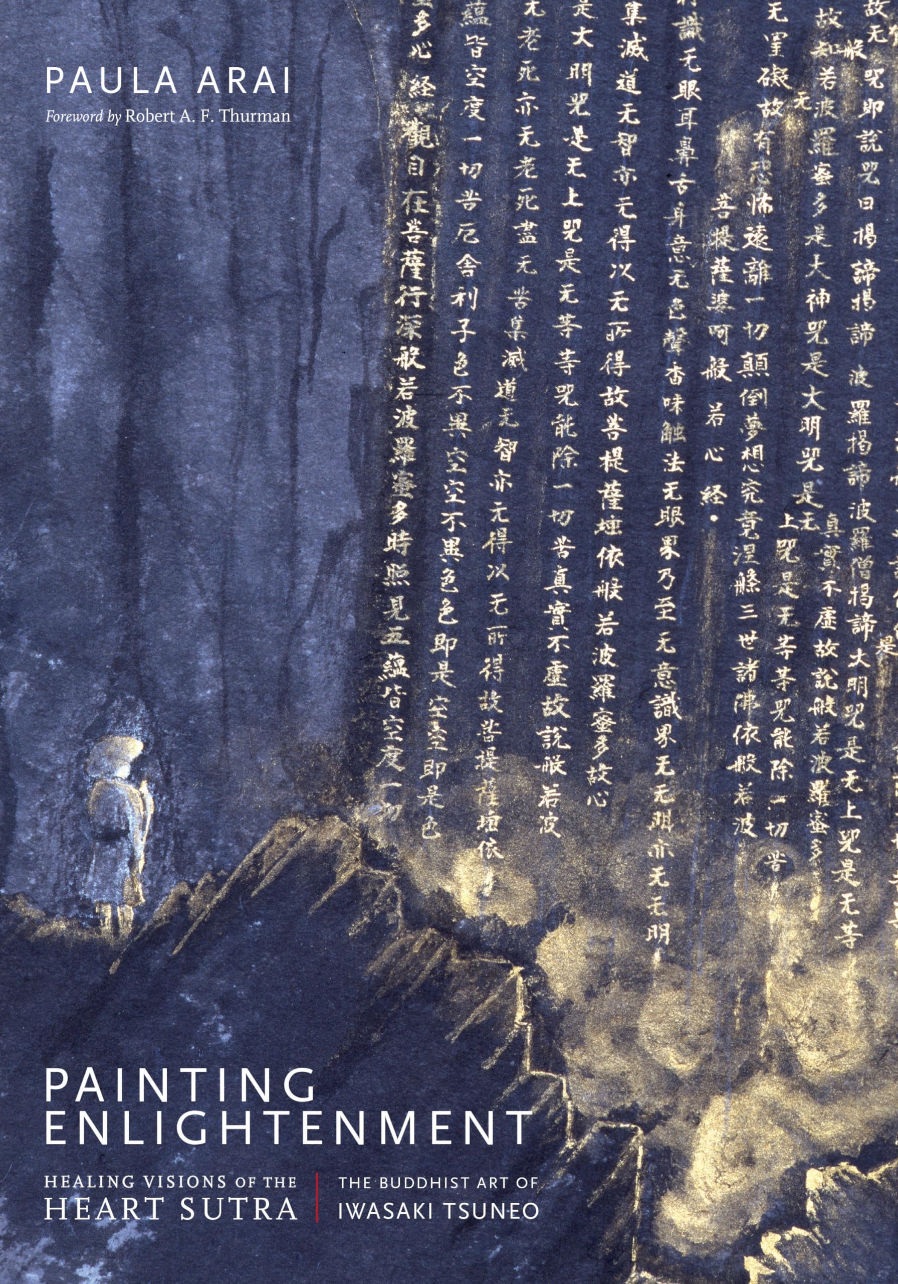 Healing Heart Sutra Art: Buddhist Painting for Meditation, Mindfulness & Spiritual Enlightenment | Perfect for Home Decor, Yoga Studios & Sacred Spaces