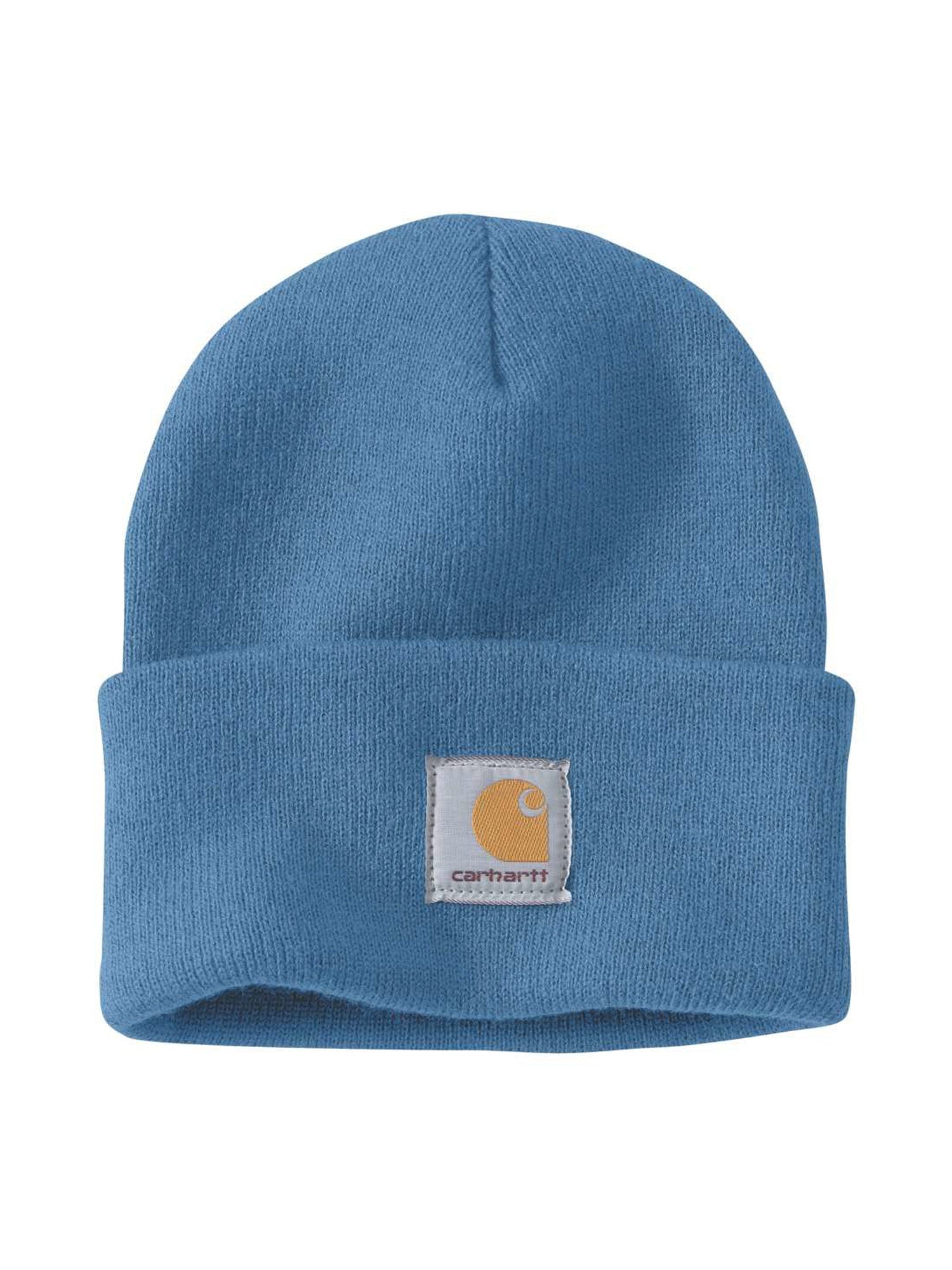 Carhartt Watch Beanie - Blue Lagoon Color, Warm Winter Knit Hat for Men & Women - Perfect for Outdoor Activities, Skiing, and Cold Weather Fashion