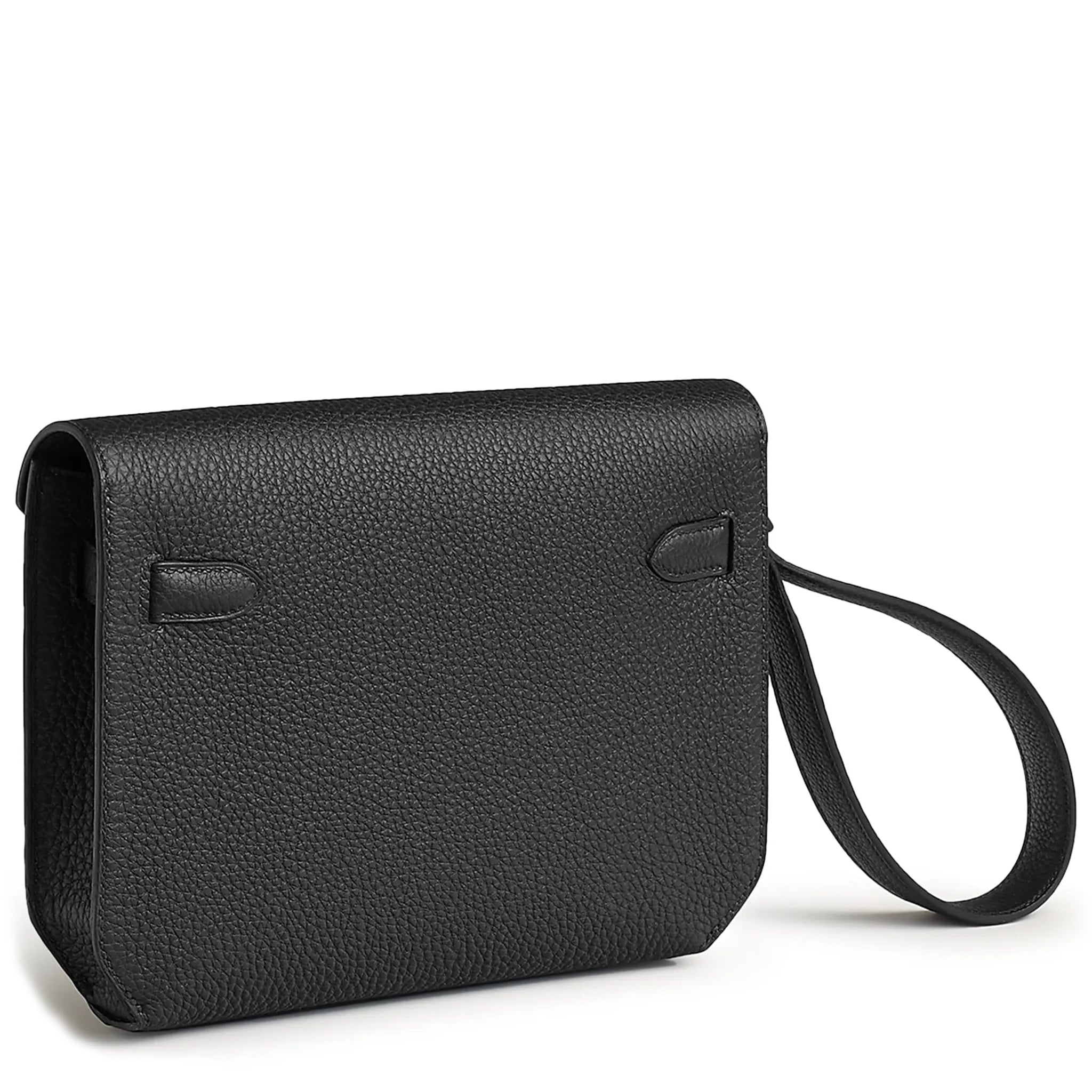 Hermès Kelly Depeches 25 Handbag in Black Togo Leather with Palladium Hardware - Luxury Crossbody Bag for Women, Perfect for Work, Travel & Special Occasions