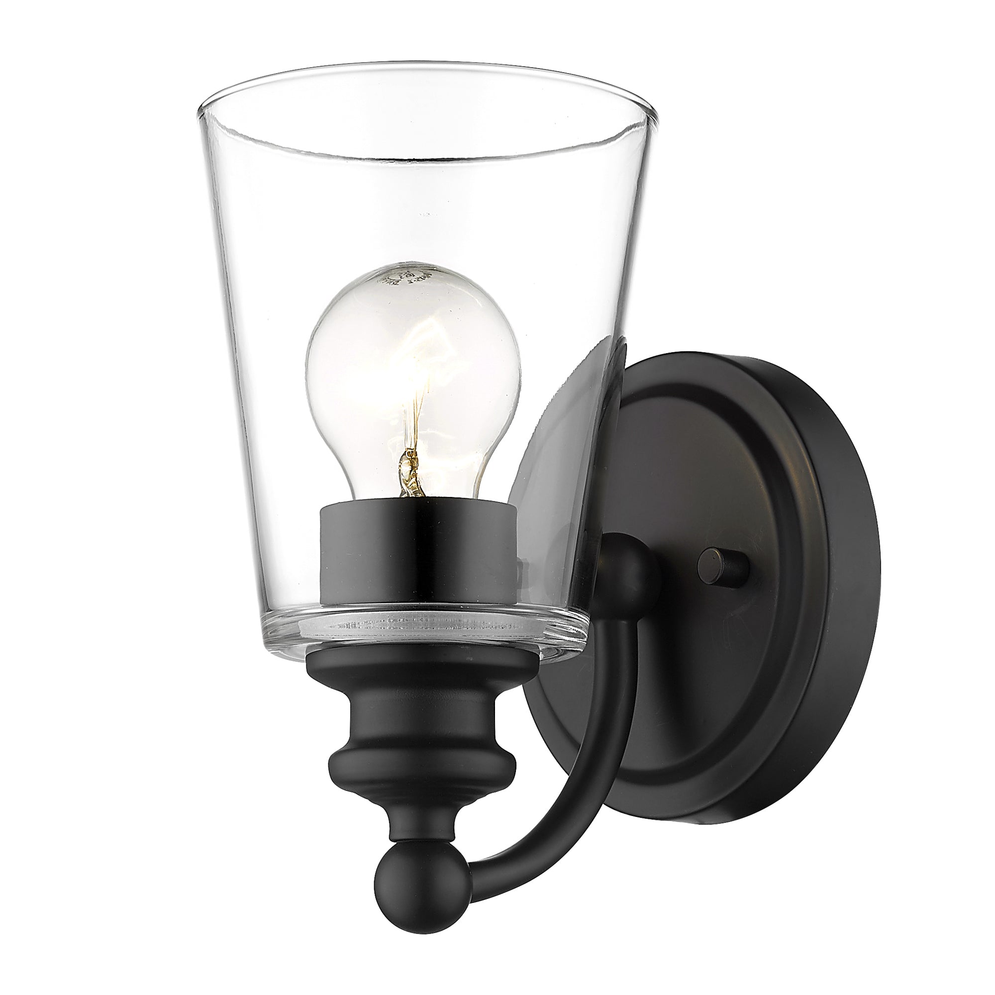 Copy of Cecily 1 Light Wall Sconce - Vintage Brass Finish - Perfect for Bedroom, Bathroom & Hallway Lighting
