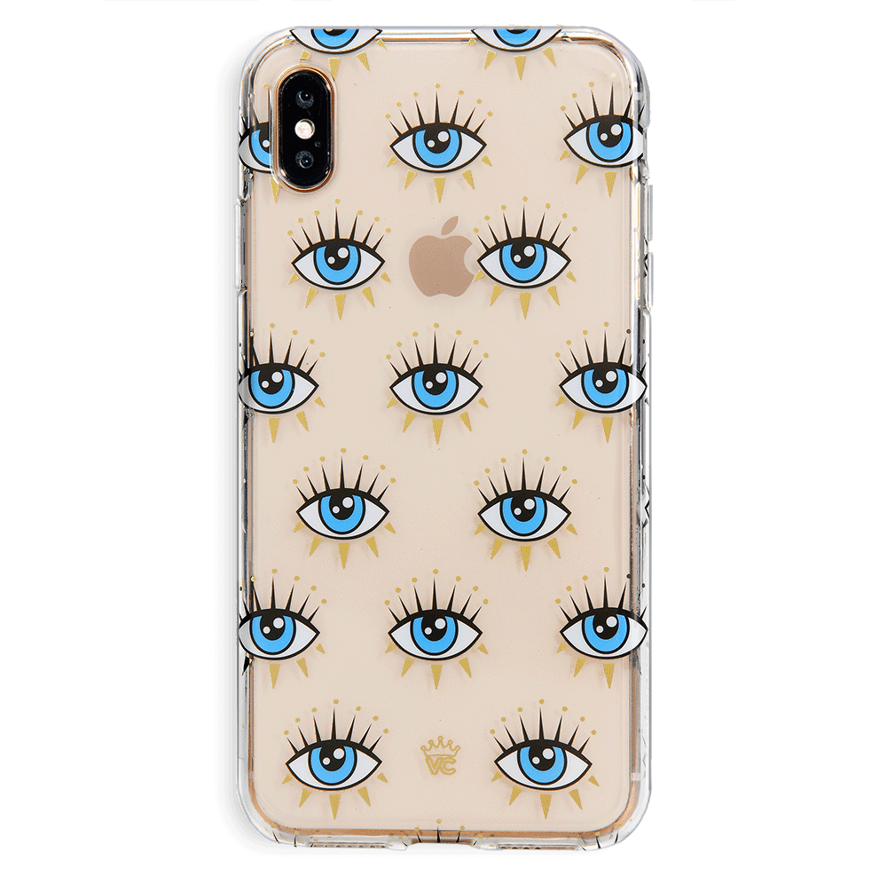 Evil Eye Protection iPhone Case - Stylish & Durable Phone Cover for iPhone 13/12/11/XR - Perfect for Travel, Parties & Daily Use
