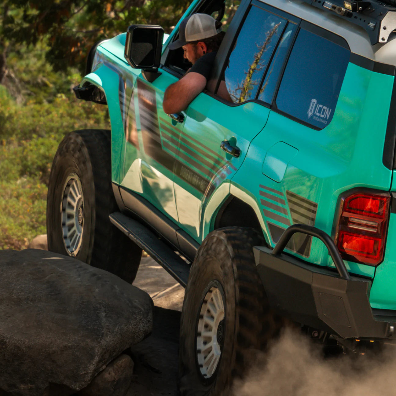 2024+ Toyota Land Cruiser 250 Heavy Duty Rock Slider Steps - Off-Road Protection & Side Steps - Perfect for Trail Riding & Daily Driving
