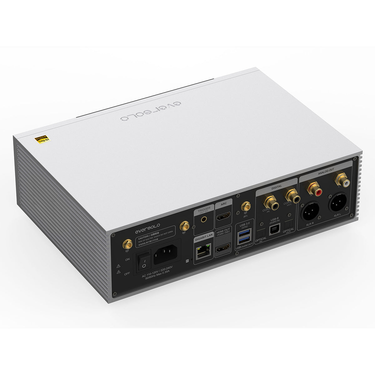 Eversolo DMP A6 Master Edition Gen 2 DAC & Network Audio Streamer - HiFi Music Player for Home Theater & Audiophile Systems (Open Box) - Perfect for Streaming Hi-Res Music & Enhancing Sound Quality