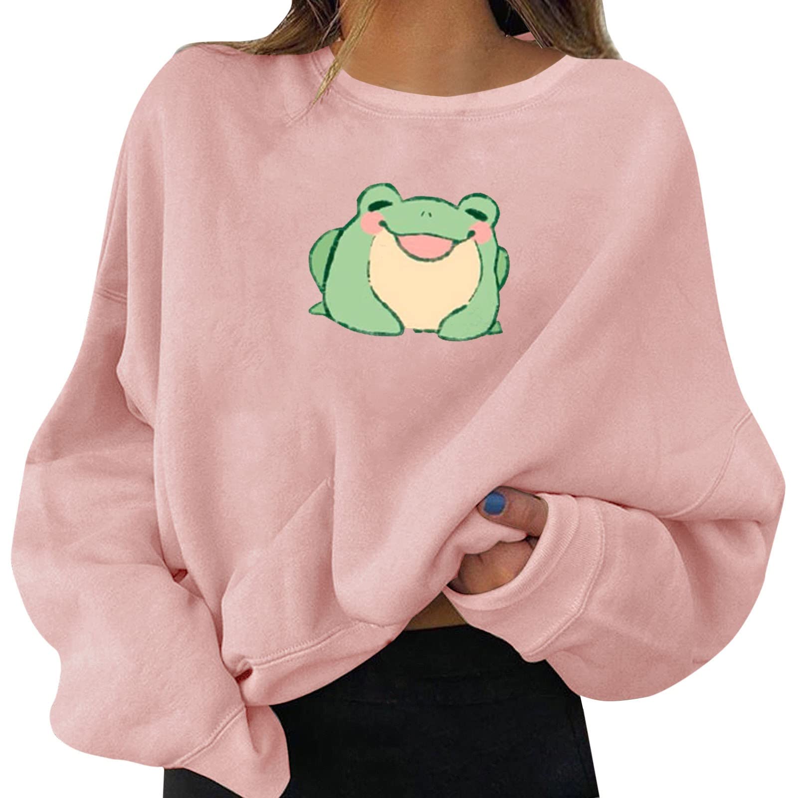 Women's Halloween Graphic Print Pullover Sweatshirt - Lightweight Round Neck Long Sleeve Zip Hoodie for Costume Parties & Seasonal Comfort