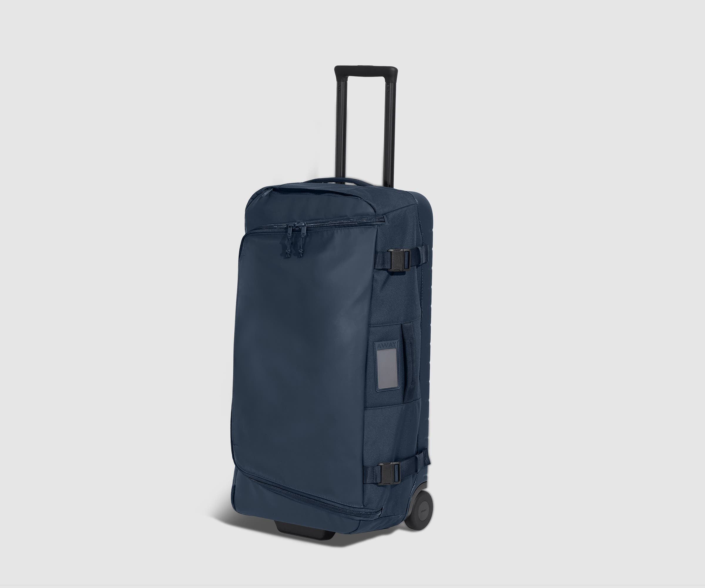 Active Rolling Duffle Bag 85L Navy Blue - Large Travel Duffel with Wheels for Gym, Sports, Camping & Weekend Getaways