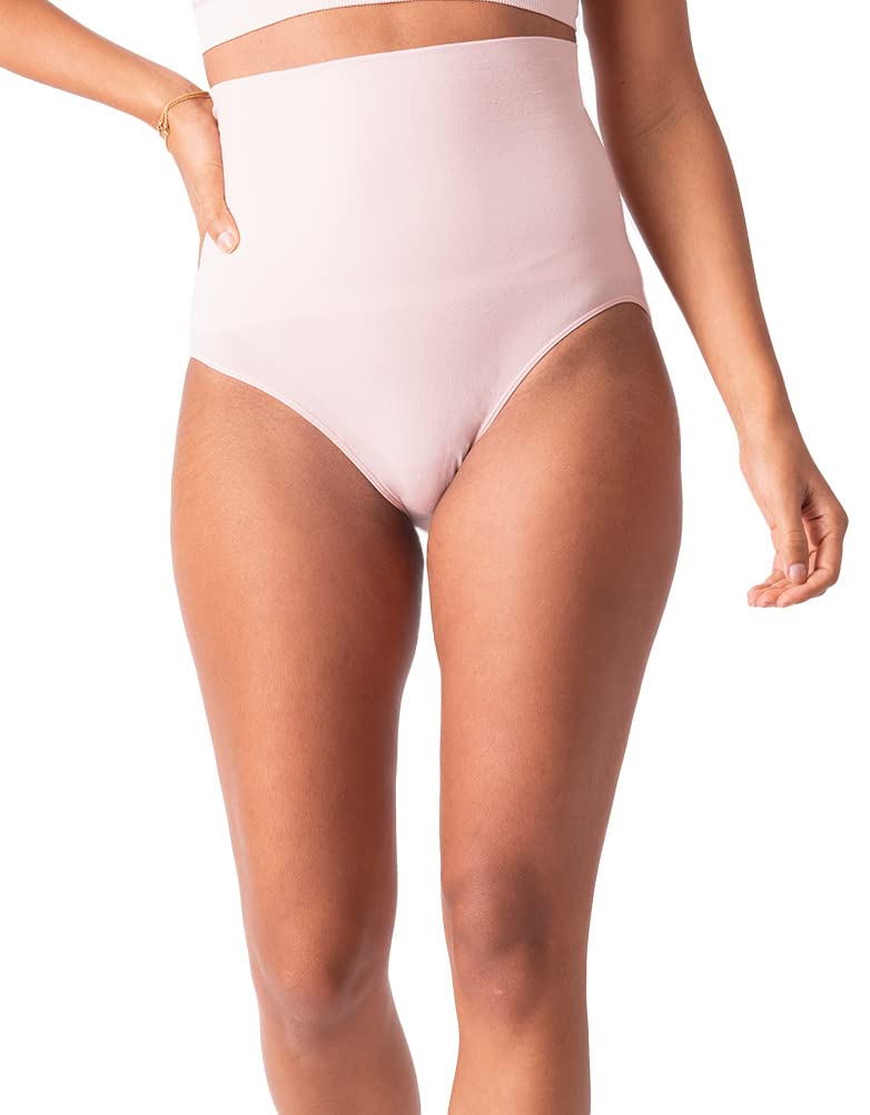 Seraphine Postpartum Maternity Shaping Panties - Grey & Blush Twin Pack for Comfort & Support | Perfect for Post Pregnancy Recovery & Everyday Wear