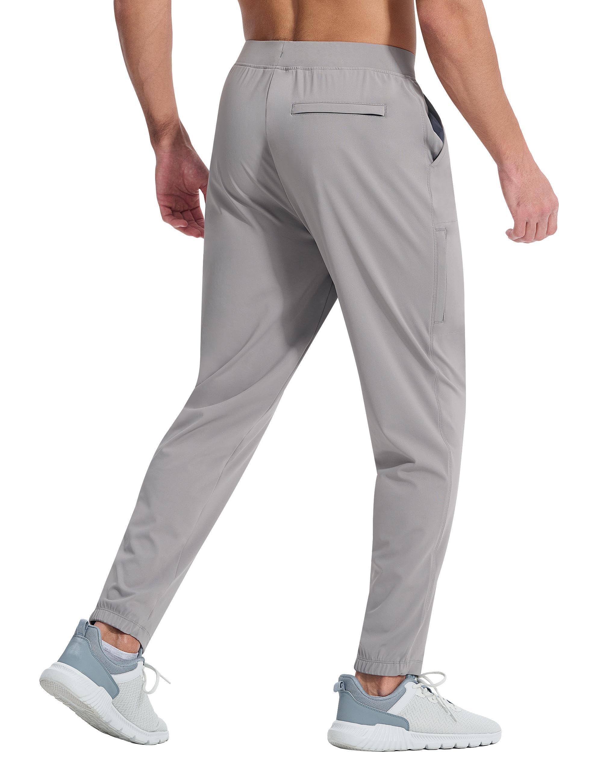 EZRUN Men's Stretch Jogger Pants - Quick Dry Athletic Workout Golf Running Gym Hiking Sweatpants for Men | Perfect for Workouts, Golfing, Running & Outdoor Activities