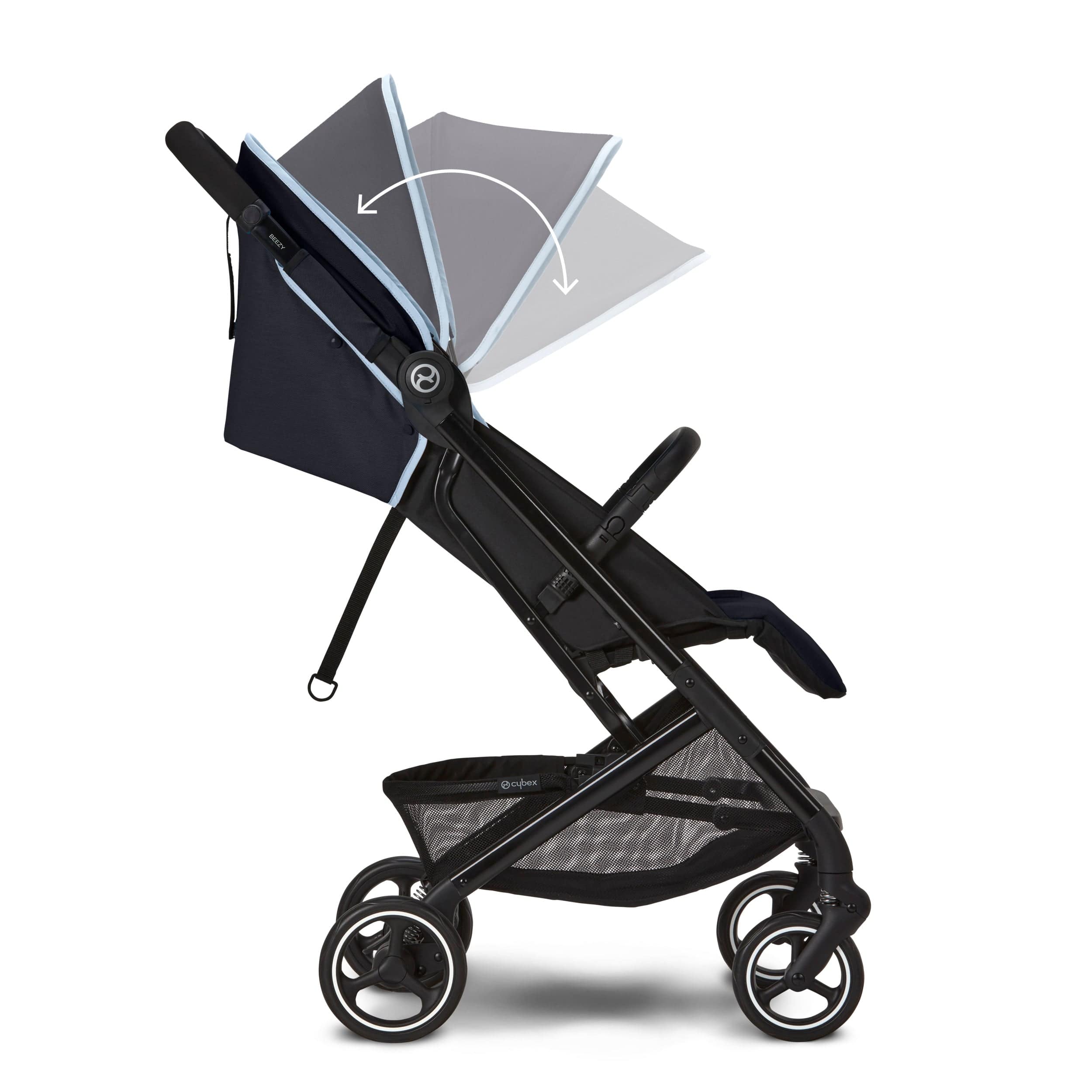 Cybex Beezy 2 Lightweight Compact Stroller for Travel & Everyday Use - Foldable Baby Stroller with Sun Canopy & Storage Basket | Perfect for Shopping, Walks & Airports