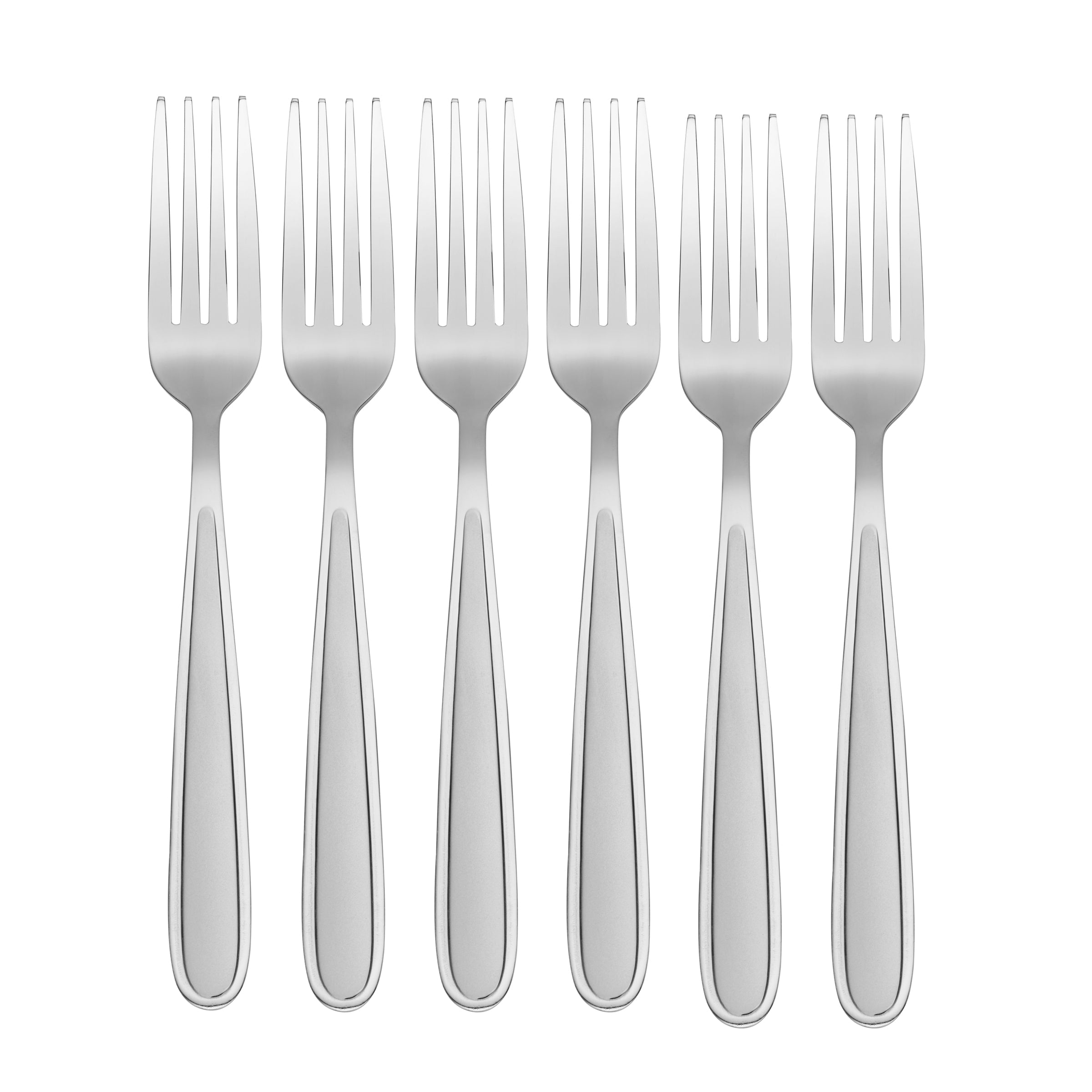 Premium Stainless Steel Jordan Dinner Fork Set of 6 - Elegant Flatware for Fine Dining, Dinner Parties & Home Entertaining