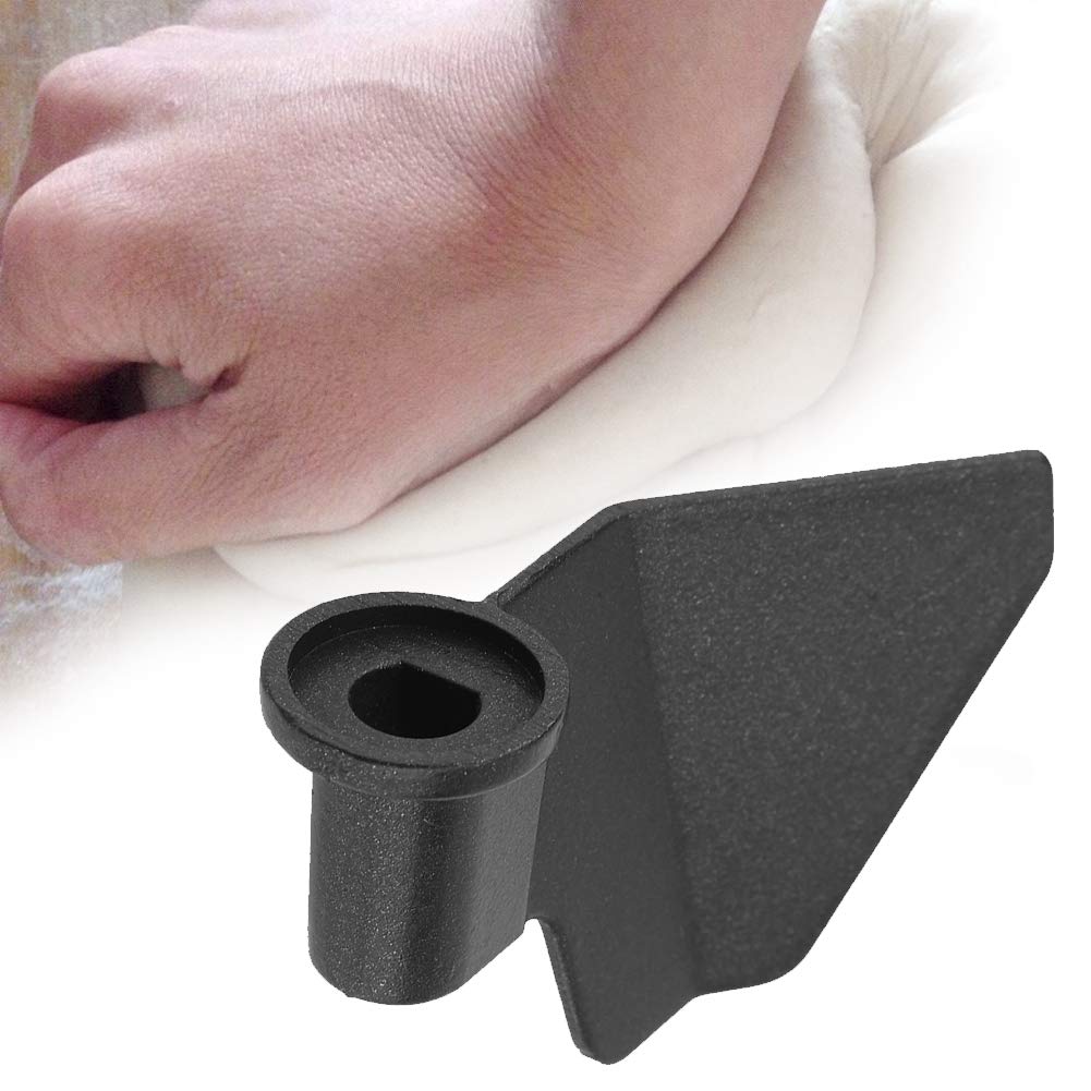 Zunate Universal Bread Machine Mixing Blade - Non-Stick Steel Replacement Paddle for Bread Makers - Perfect for Baking Homemade Bread, Pizza Dough & Pastries