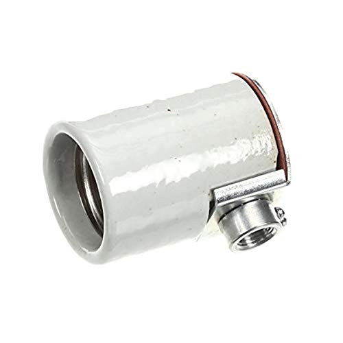 Porcelain Lamp Holder - Durable & Safe Light Socket for Table Lamps, Floor Lamps & Ceiling Fixtures - Perfect for Home, Office & Commercial Lighting Decor