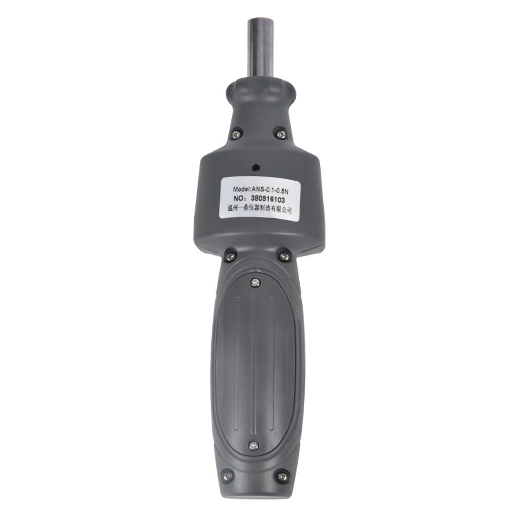 Precision Digital Torque Screwdriver - 0.05 to 0.5N.m Measuring Range for Small Fasteners | Professional Torque Measurement Tool for Electronics, Watches, Glasses & Delicate Assembly Work
