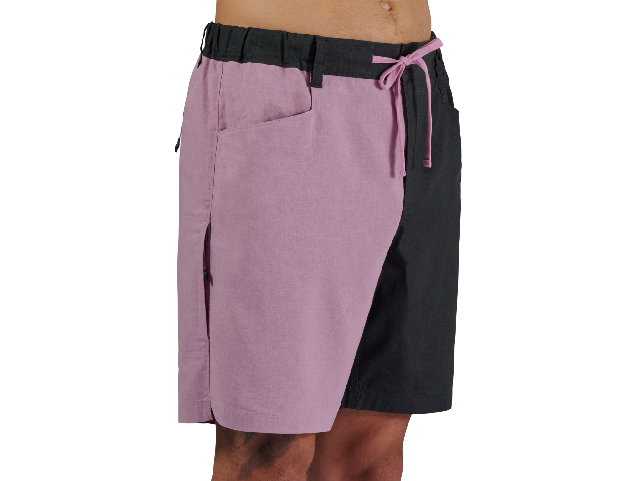 Kinisi Men's Hemp Shorts - Breathable & Eco-Friendly Casual Wear for Summer Outdoor Activities