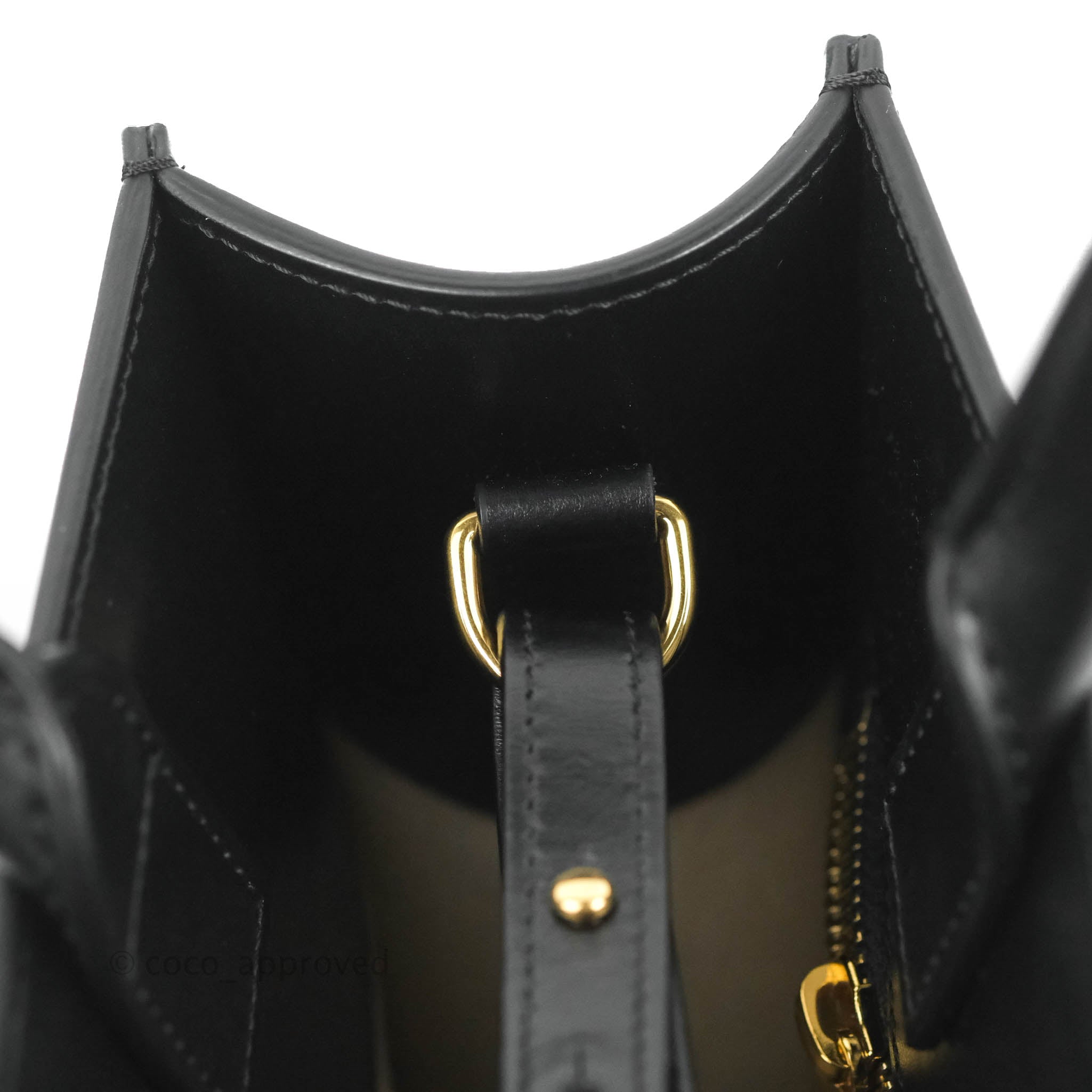 Celine Small Cabas Vertical Tote Bag with Triomphe Embroidery in Black Textile - Perfect for Work, Travel & Everyday Luxury Fashion Accessory