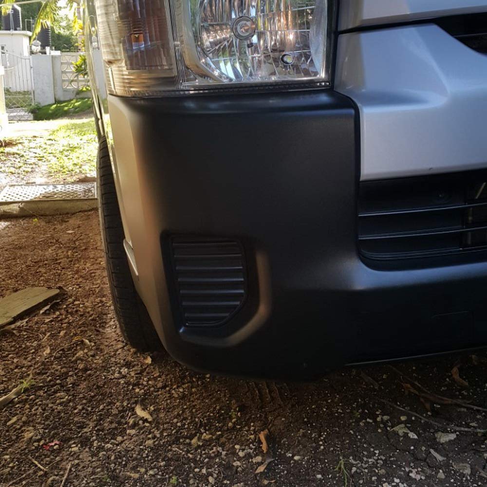 Toyota Hiace 2014-2018 Fog Light Kit - 4300K Halogen Fog Lamp Assembly with Cover, Wiring Harness & Switch | Perfect for Night Driving & Off-Road Adventures
