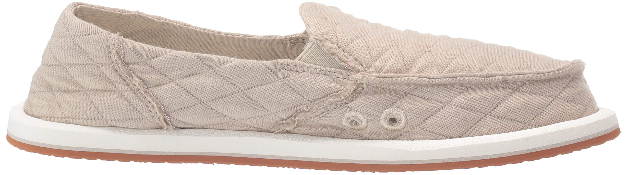Sanuk Donna Quilt Women's Slip-On Shoes - Comfortable & Stylish Casual Loafers for Walking, Travel & Everyday Wear