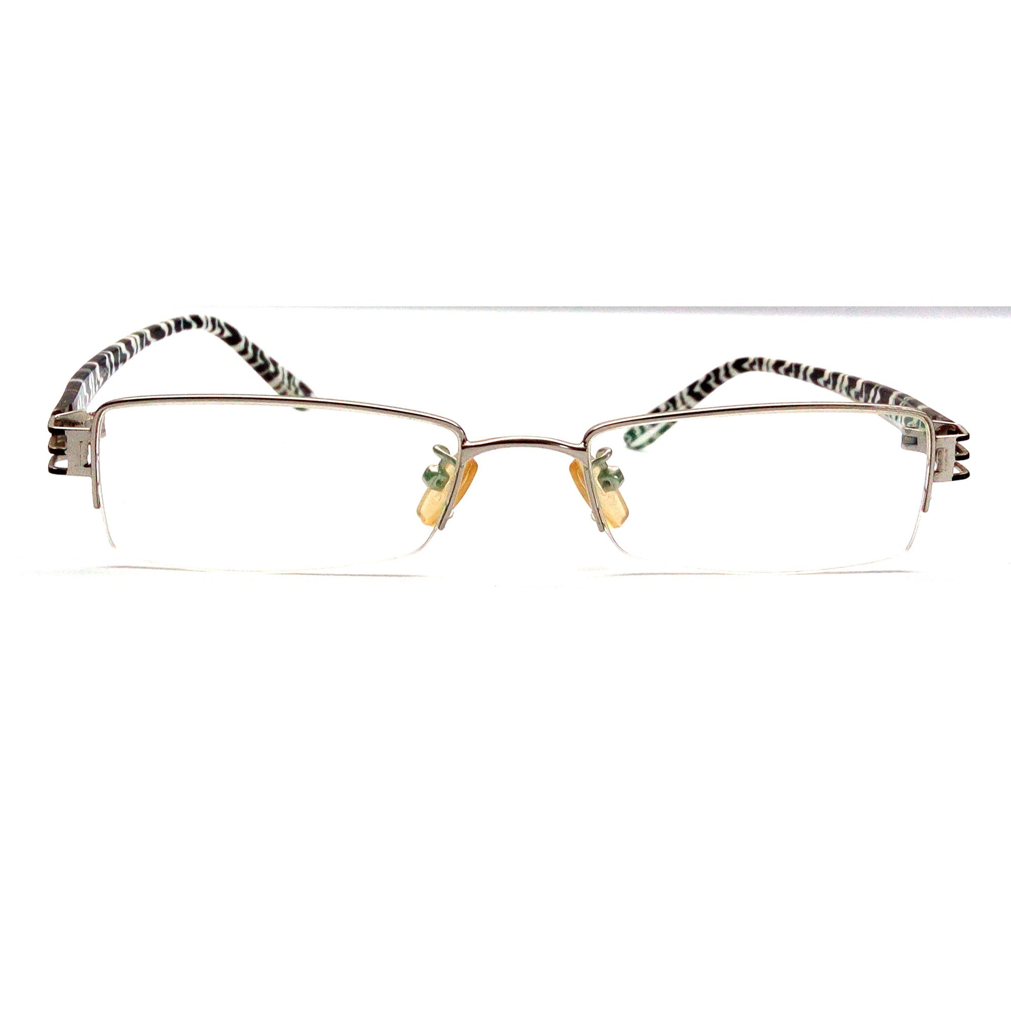 Stylish White Supra Computer Glasses for Women - Blue Light Blocking Reading Glasses 9013 - Perfect for Office Work, Gaming & Digital Eye Strain Relief