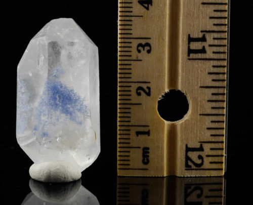 Raw Dumortierite in Quartz Crystal - Natural Metaphysical Stone, Healing Mineral Specimen for Home Decor & Spiritual Use | Perfect for Meditation, Reiki, and Crystal Healing