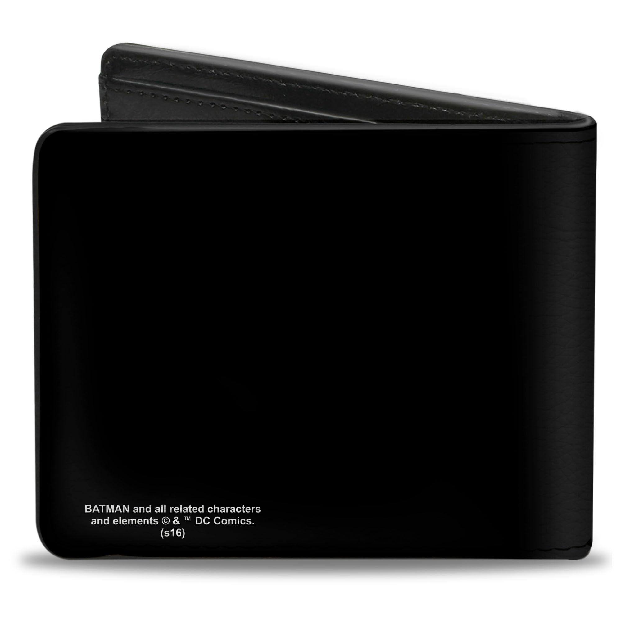 Batman Bifold Wallet for Men - Genuine PU Leather Slim Wallet with RFID Blocking - Perfect for Everyday Use, Travel & Gifting