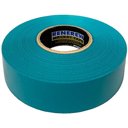 Renfrew Colored Polyflex Hockey Shin Tape & Sock Tape - Teal | Durable, Non-Slip Grip for Hockey Players | Perfect for Shin Guards & Sock Protection During Games & Practice