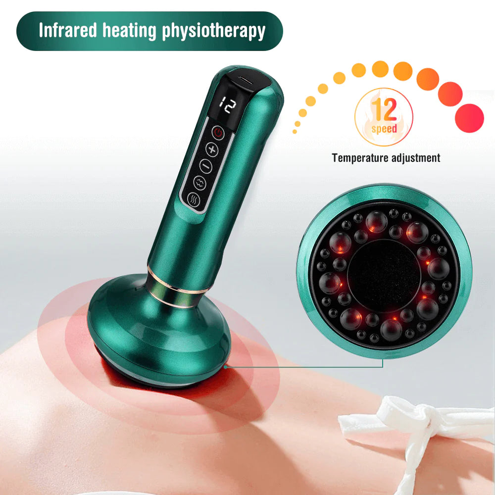 Professional Cupping Therapy Set for Pain Relief & Muscle Recovery - Home Use, Massage, Relaxation, and Detox - Includes Silicone Cups & Pump (6-Piece Kit)