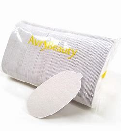 AVRY Foot File with Disposable Refill Pads - 10 Pack, 100 Grit - Professional Callus Remover for Smooth Feet - Perfect for Pedicures, Home Foot Care & Spa Treatments