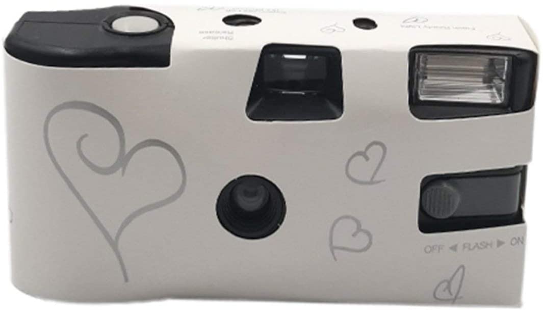 STARWAVE Retro 35mm Disposable Film Camera - Manual Focus One-Time Use Camera with Flash for Kids & Beginners - Perfect for Travel, Parties, Weddings & Vintage Photography