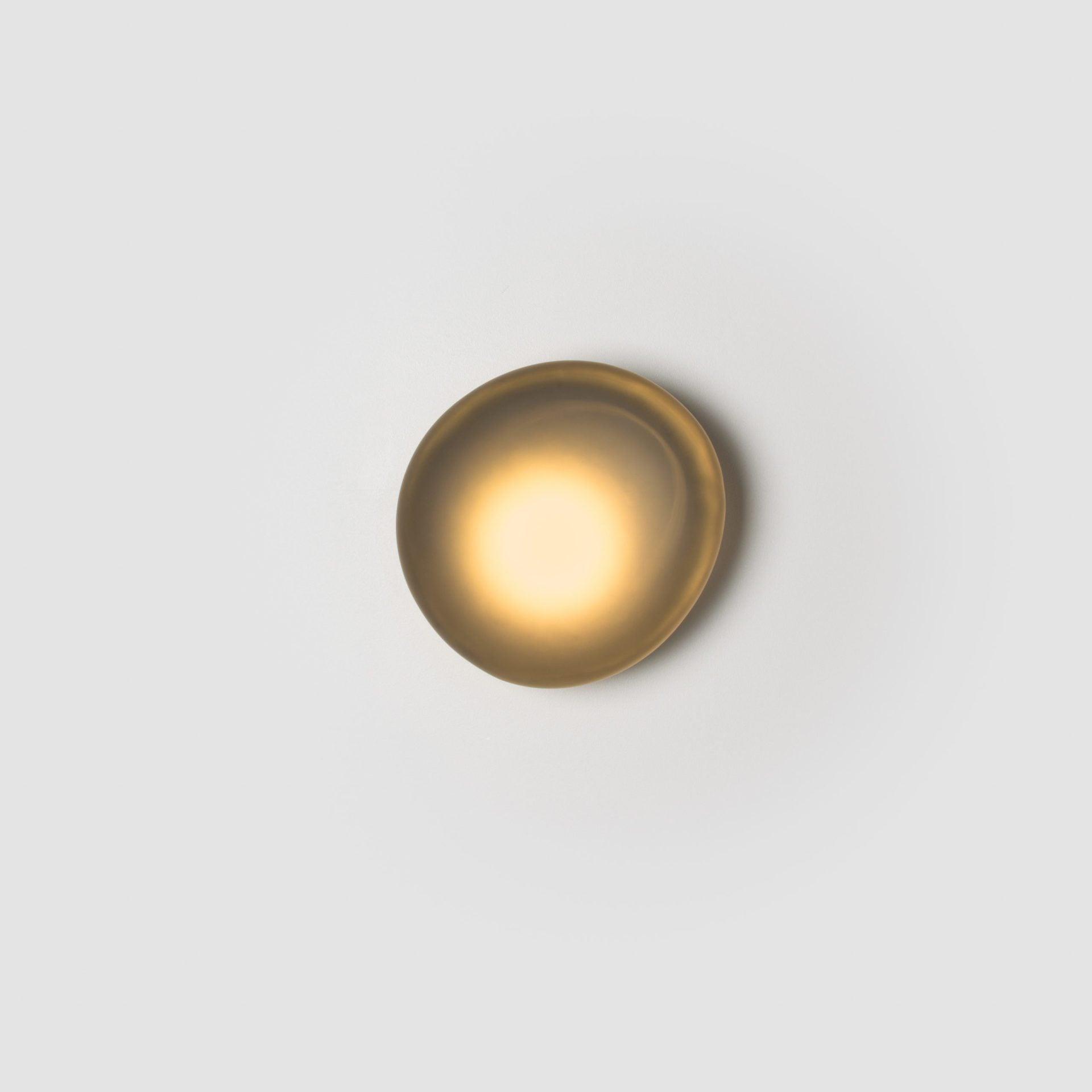 Modern Bubble Glass Wall Lamp - Sleek LED Sconce Lighting for Bedroom, Living Room & Hallway - Energy Efficient Decorative Wall Light for Home & Office