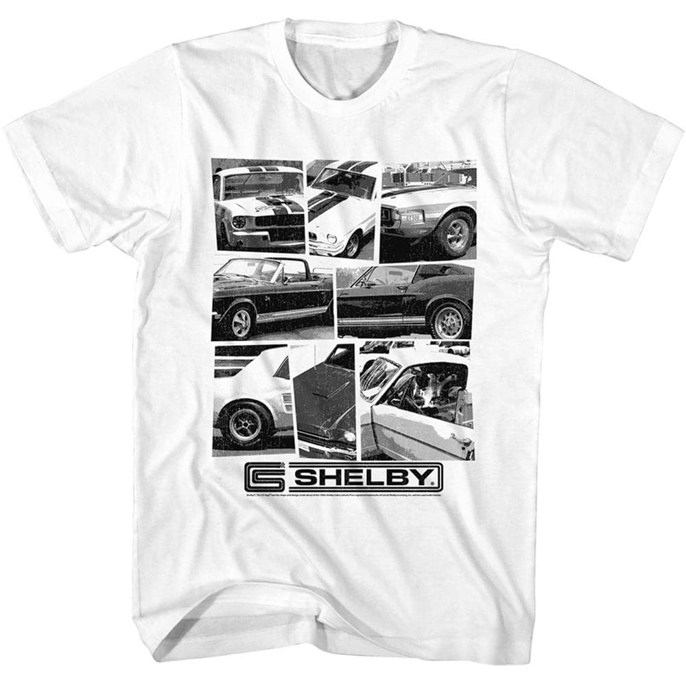 Vintage Style Carroll Shelby Cars Graphic Tee - Short Sleeve Cotton T-Shirt for Men & Women | Casual Wear, Car Enthusiast Gift, American Muscle Car Apparel