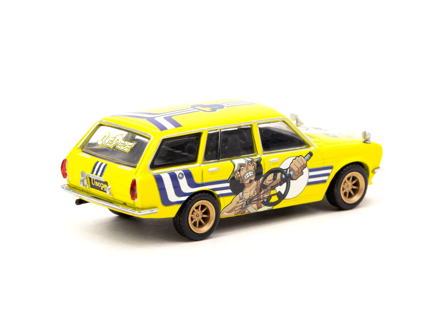 Tarmac Works x One Piece Model Car Collection VOL.1 - 6 Cars Set COLLAB64 | Anime-Themed Diecast Cars for Display & Collection | Perfect for Anime Fans, Car Enthusiasts & Gift Giving