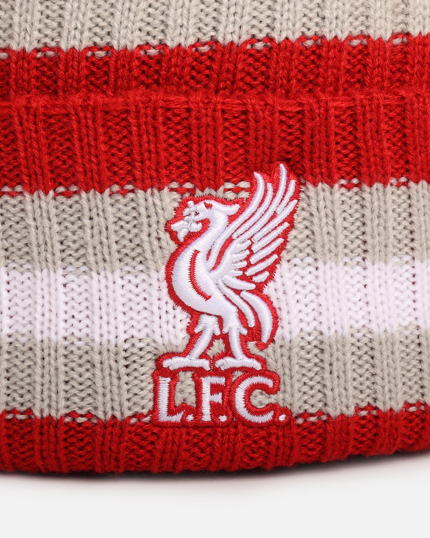 Liverpool FC Premier League Supporters Light 47 Cuff Knit Beanie - Red Winter Hat for Men & Women - Perfect for Football Games, Cold Weather & Fan Gifts