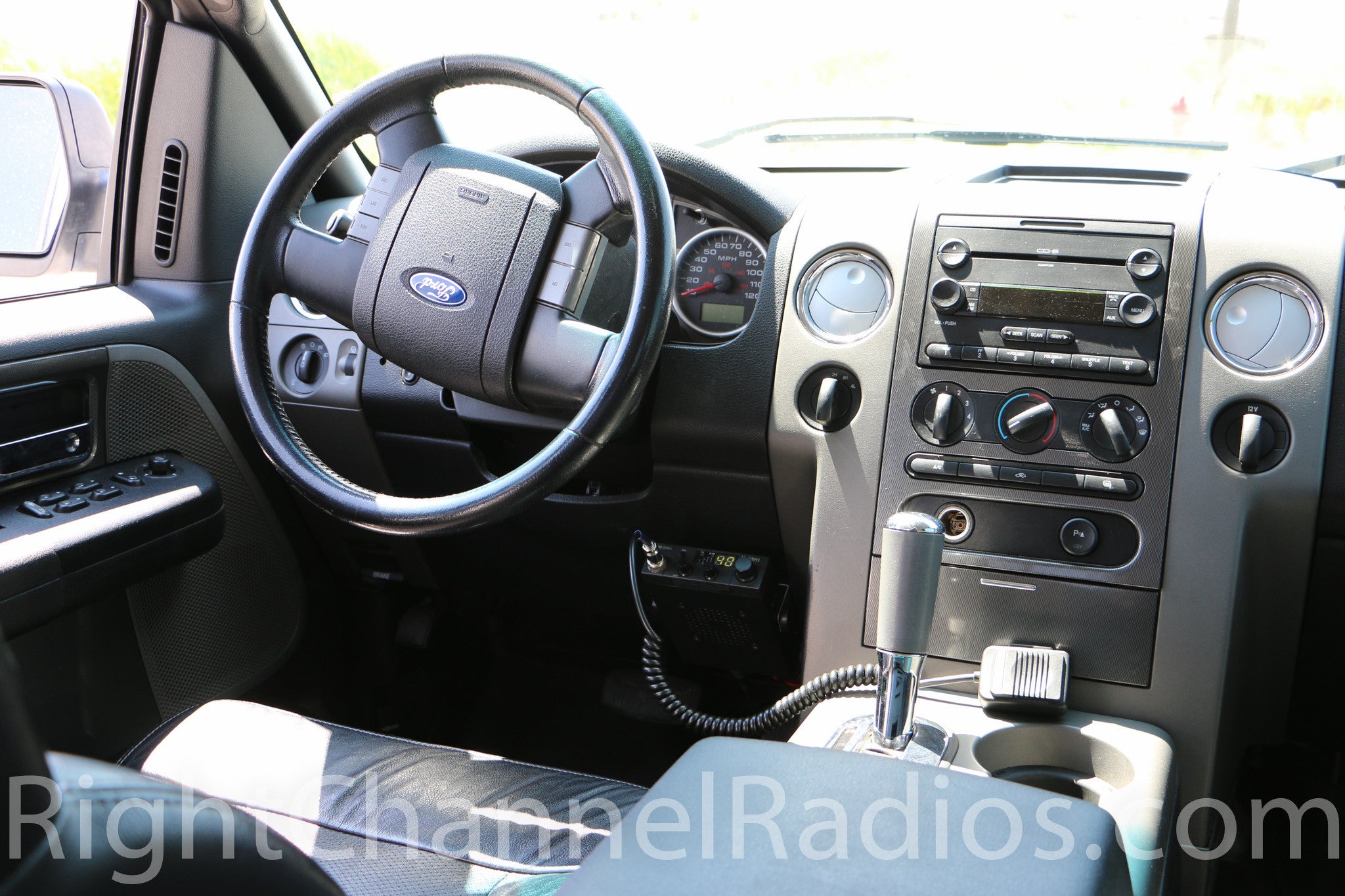 Ford Truck CB Radio Kit - Heavy Duty Communication System for Off-Road & Emergency Use | Compatible with F150, F250, Super Duty | Long Range Trucker Radio for Road Trips & Work Sites