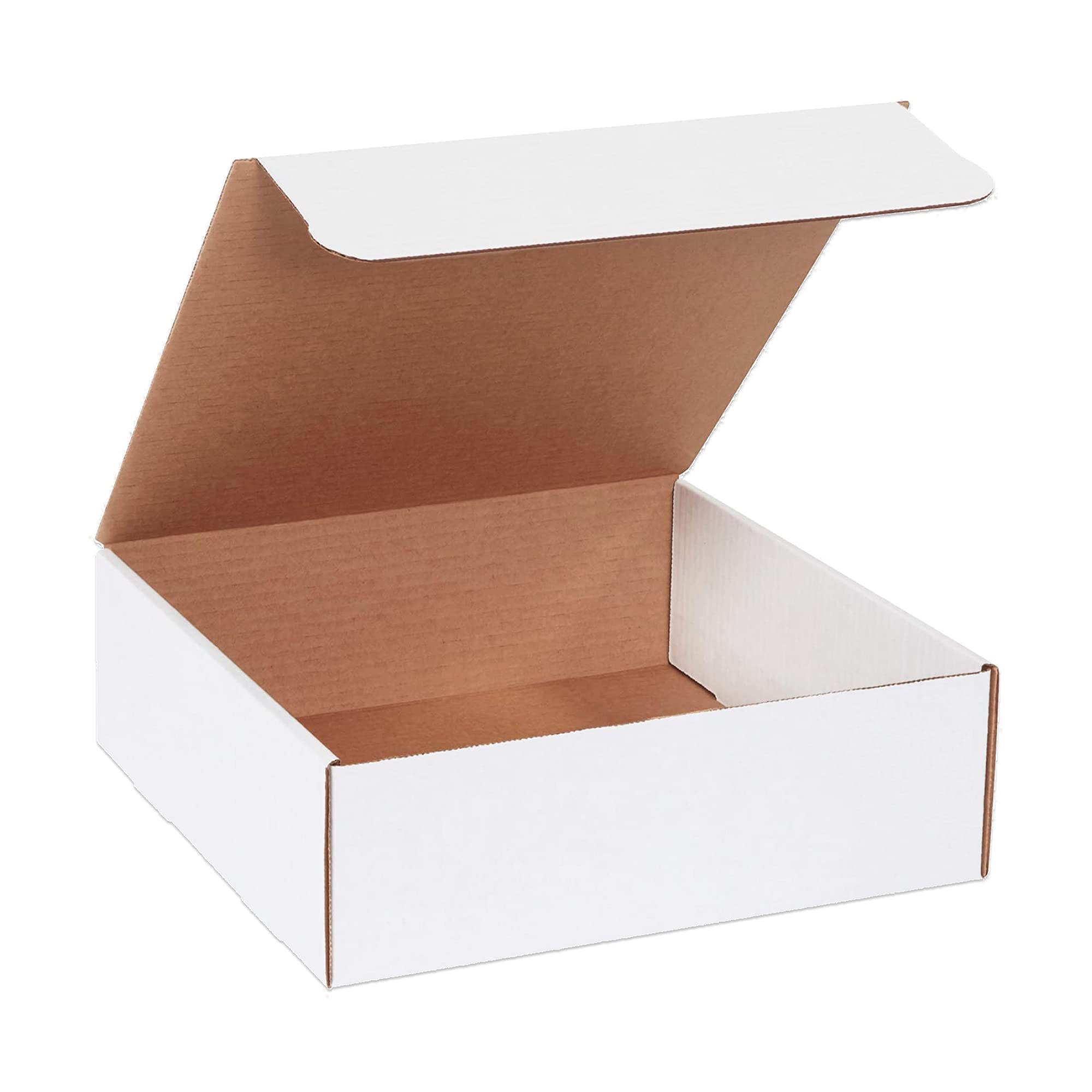 BOX USA Small Corrugated Cardboard Shipping Boxes 12x12x4 Inches (50-Pack) - Durable Mailer Boxes for Packing, Moving & Storage | Perfect for Ecommerce, Home Organization & Office Supplies