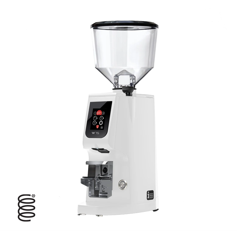 Eureka Atom W 75 Espresso Grinder - Black | Precision Grind by Weight for Home Baristas | Perfect for Espresso, Latte & Cappuccino Making