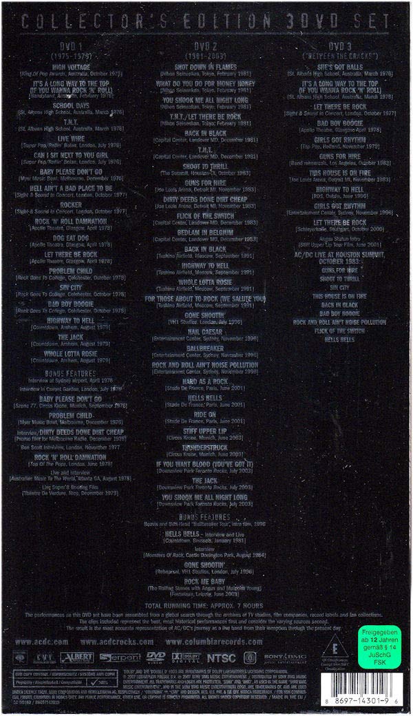 AC/DC Plug Me In - Official Music Album & Live Performances Collection | Perfect for Rock Fans, Road Trips & Party Playlists