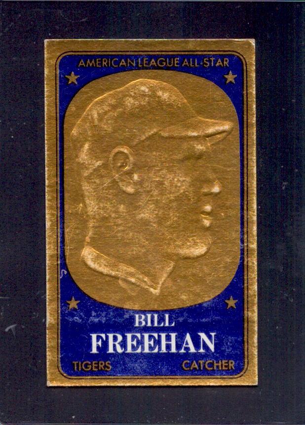 1965 Bill Freehan Topps Embossed #41 Detroit Tigers Baseball Card - Vintage Collectible for Sports Memorabilia Fans & Display